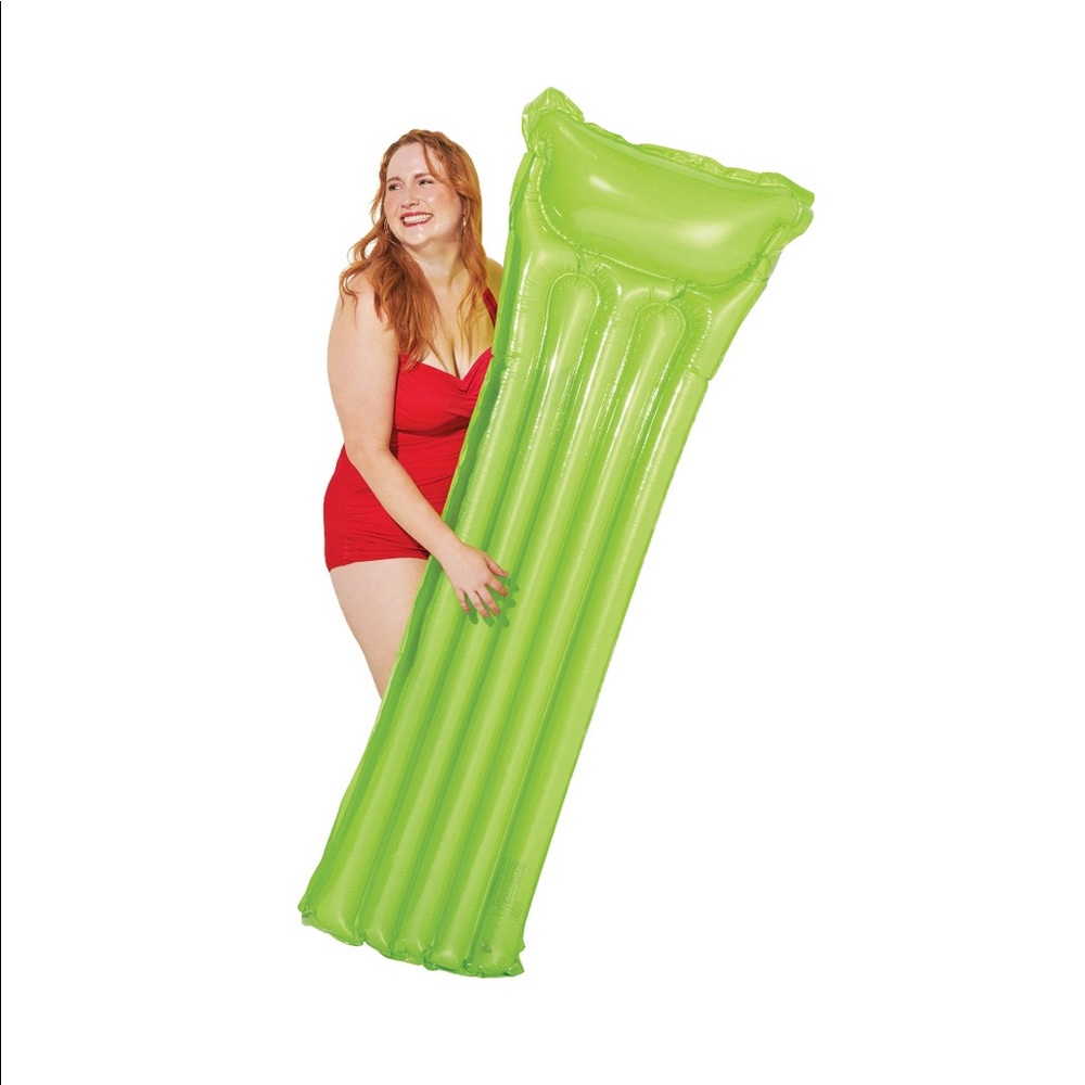 Play Day Inflatable Transparent Air Mat Pool Float - Picture 3 of 6